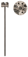 Temperature Sensor Insert Type IN for precision measurement. Pt100/Pt1000 support, IEC 60751 compliance, marine-certified, and customizable configurations.